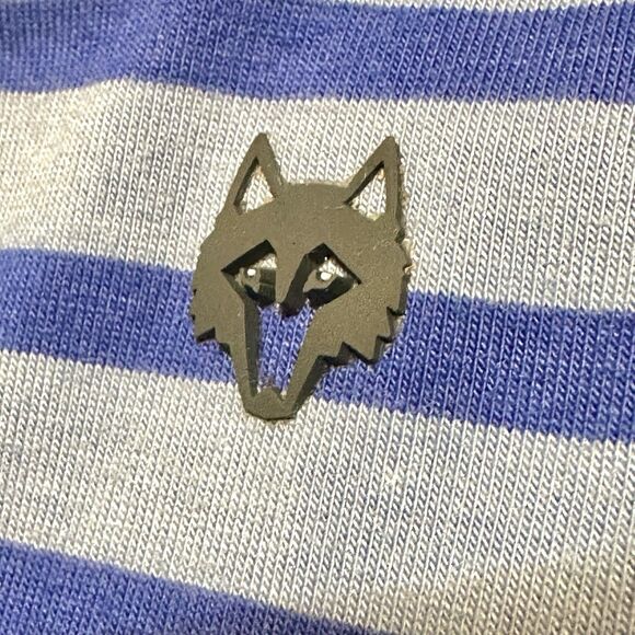 Greyson Shirt Men’s Size XL Blue Striped Performance Golf Polo Shirt Activewear - Picture 8 of 10